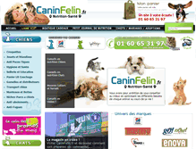 Tablet Screenshot of caninfelin.fr